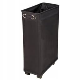 Merkloze Polyester Wasbox Zwart 43L - Compact & Mobiel — thumbnail 1