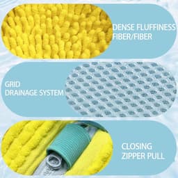 Herbruikbare waszakken voor schoenen - 2 stuks, 360 graden bescherming voor fijne stoffen, geschikt voor alle schoenmaten en -types, ideaal voor de wasmachine en schoenen droger — thumbnail 4