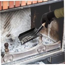 1set Wandgemonteerde Haardborstel Schep Complete Haardreinigingskit Van Lichtgewicht Duurzaam Voor Eenvoudig Onderhoud Woonkamer of Keuken — thumbnail 2