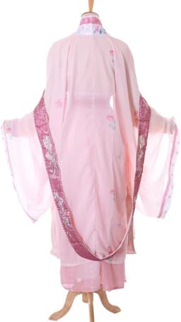 Han-022 Hanfu-jurk, rood, traditioneel, 4-delig, Chinese kleding, cosplay-kostuum, geborduurd — thumbnail 2