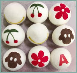 Wol Drogen Ballen 6 Stuks - Vilten Bal - Statische Verwijdering - Zorgt voor zachte kleding - ShopVlot — thumbnail 5