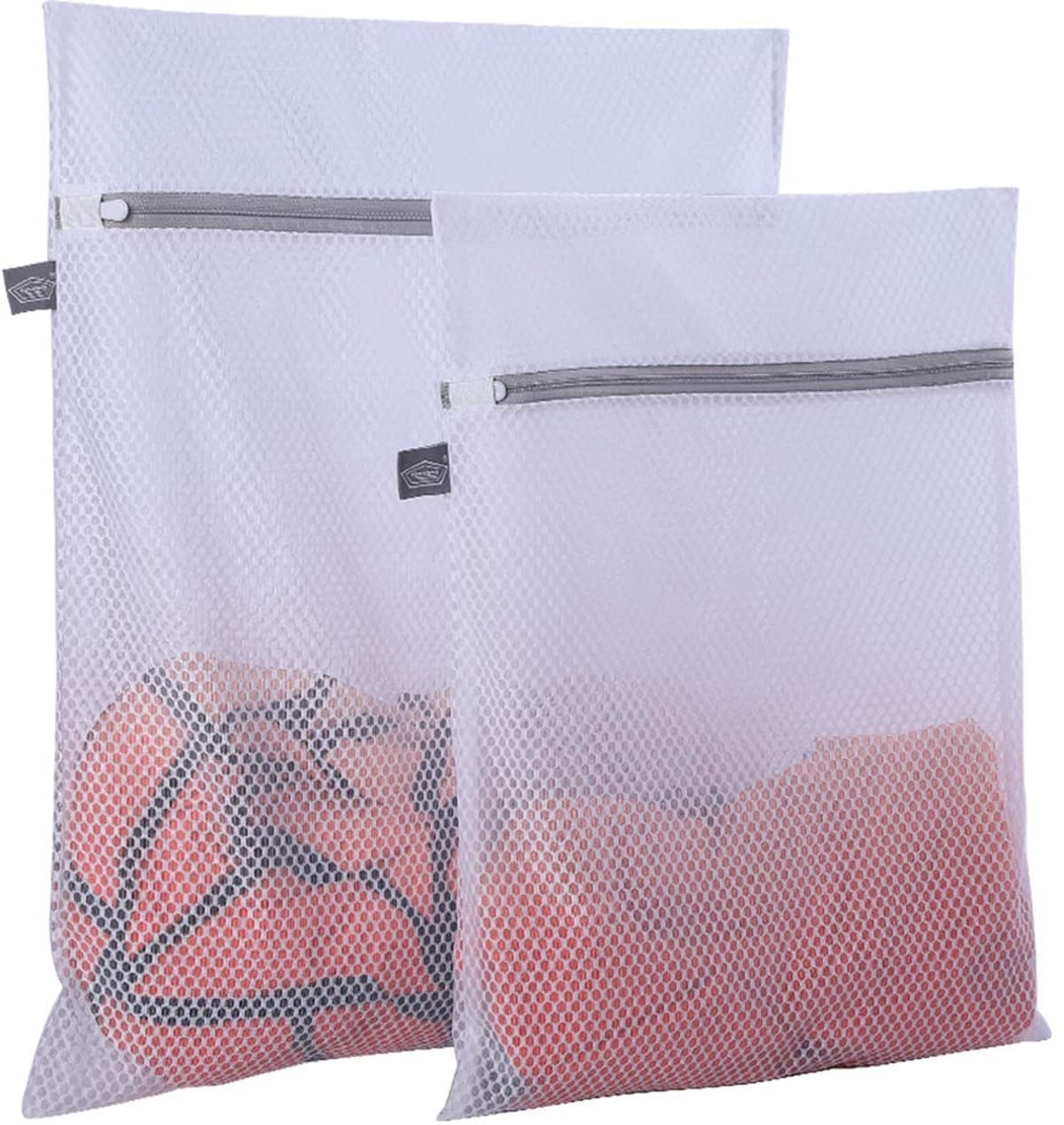 Waszakken - 2 Stuks - Honingraat Mesh - Kleine Maat — afbeelding 1