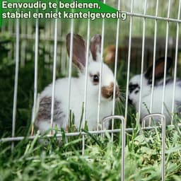 Set van 20 gegalvaniseerde grondankers 200 x 25 x 4 mm voor tuin, tenten en onkruiddoek, stevige tuinankers en haringen — thumbnail 4