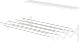 Uittrekbaar Wasrek - 100 cm - Wit - Ruimtebesparend — thumbnail 3
