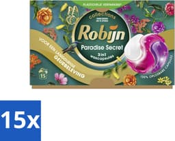 Robijn 3-in-1 Wascapsules Paradise Secret 15 stuks — thumbnail 2