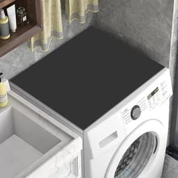 Afdekking voor wasmachine 60 x 60 cm - Stofdeksel voor Droger, Koelkast, Badkamer — thumbnail 3