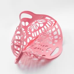 3D-modellering beha waszak, siliconen beha waszak, 14,8 x 8,9 inch wasmachine anti-vervorming verdikking speciale ondergoed waszak (roze) — thumbnail 5