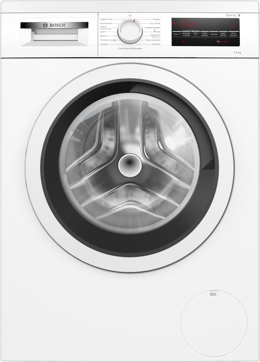 Bosch WUU28T20NL - Serie 6 - Wasmachine - 1400 rpm - Energielabel A - Bespaar water met ActiveWater Plus - speedPerfect, tot 65% sneller wassen — afbeelding 1
