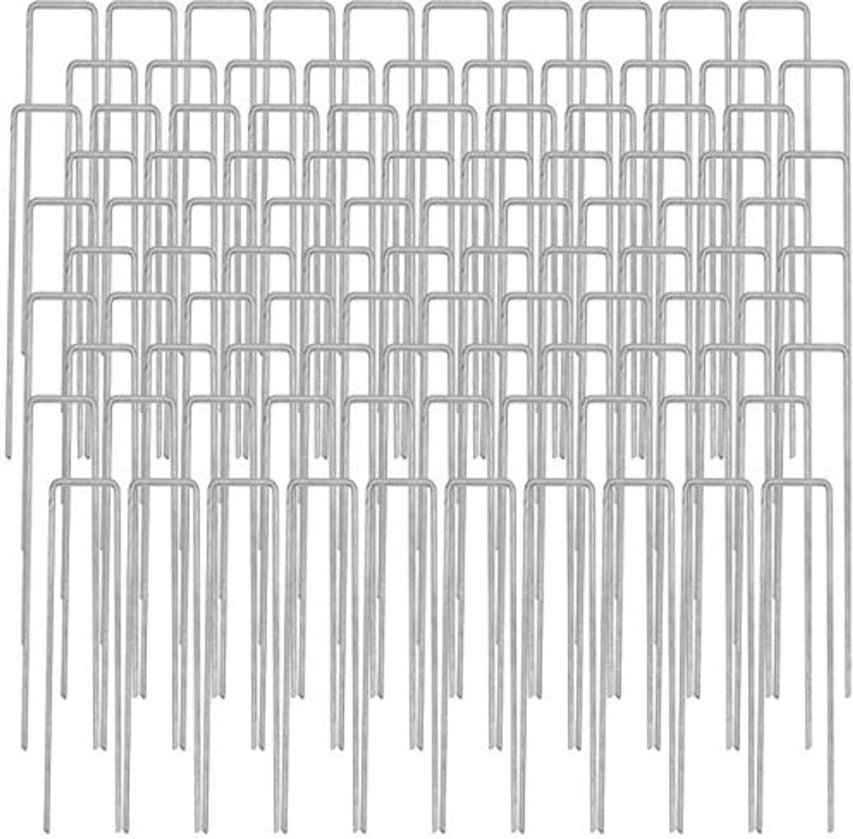 100 stuks Ø3mm Gondankers - 150x30mm Bevestigingsankers voor Tuin en Kamperen — afbeelding 1