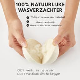 Goodivery® - Droogballen - Aroma Diffuser - Wol Drogerballen - Pakket van 8 Tennisballen Droger 5 cm Wollen Droogballen voor kortere Droogtijd - 20x11x6cm - Wit — thumbnail 4