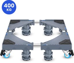 VanDijck Wasmachine Verhoger - 4 Wielen en 4 Poten - 42-75 cm - 400 kg — thumbnail 1