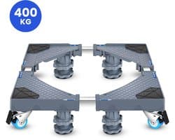VanDijck Wasmachine Verhoger - 4 Wielen en 4 Poten - 42-75 cm - 400 kg — afbeelding 1