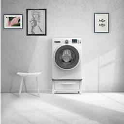 Verhoger voor Wasmachine of Droger met Uittrekbare Lade 28L - Max 250 Kg - Wit — thumbnail 4