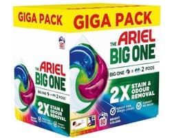 Ariel - The Big One Wasmiddelpods - 80 Capsules