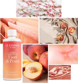 Le Essenze di Elda Fiori di Pesco Wasparfum – Perzikbloesem – Wasgeur – Laundry Perfume – 500 ml — thumbnail 2