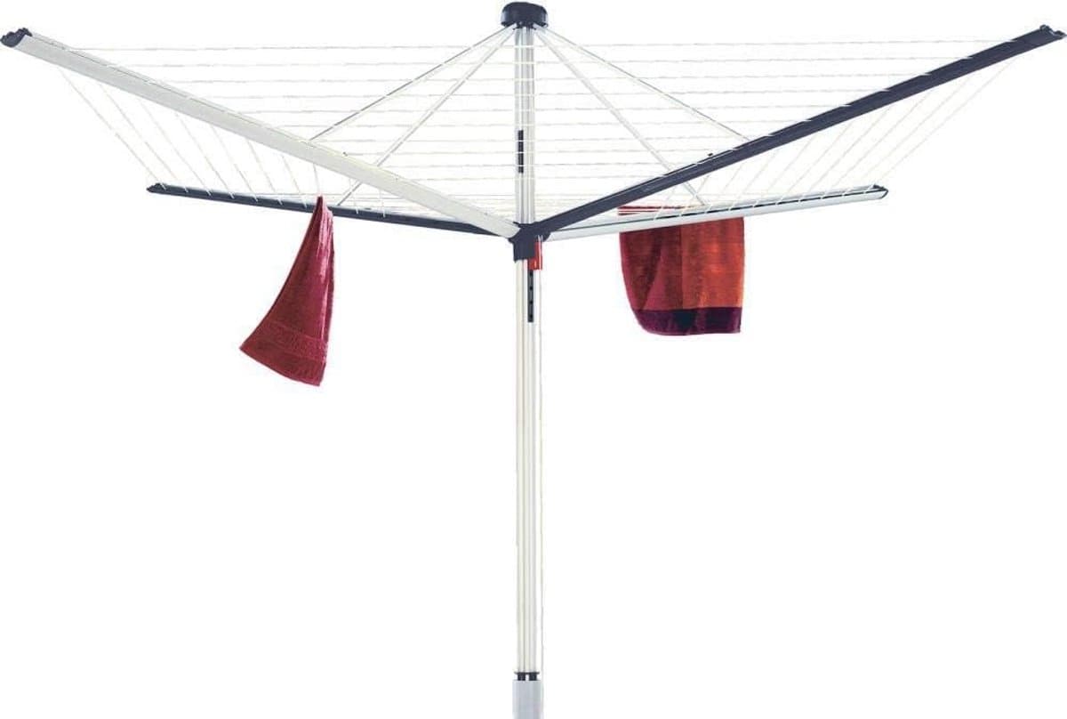 Droogmolen met 60 meter waslijn en afdekhoes voor optimale bescherming — afbeelding 1
