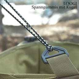 Spanrubbers met bal - 50 Stuks - Rubberen Spanners voor Tenten en Dekzeilen — thumbnail 3