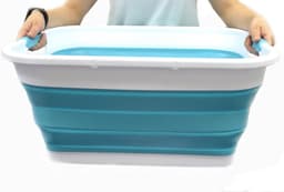 Opvouwbare wasmand - ruimtebesparend en veelzijdig - 41 l — thumbnail 4