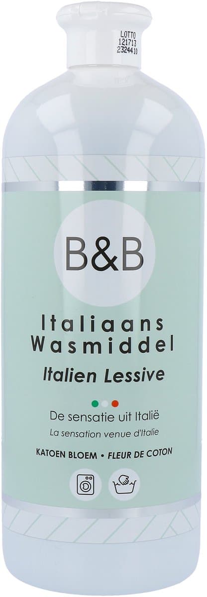 B&B Italiaanse Wasparfum Wasmiddel Katoen Bloem - 1000 ml — afbeelding 1