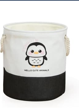 Opbergmand Kinderkamer - Wasmand Kinderkamer - Speelgoedmand Kinderen - Laundry Basket — thumbnail 3