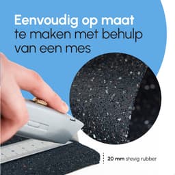 Bodo® 2 x Anti Trillingsmat Wasmachine en droger - 60x60x2cm — thumbnail 5