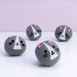 Kikkerland Kat wasdrogerballen (set van 4) — thumbnail 3