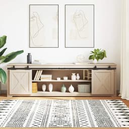 vidaXL - Ophangset - voor - schuifdeur - 213 - cm - koolstofstaal — thumbnail 3