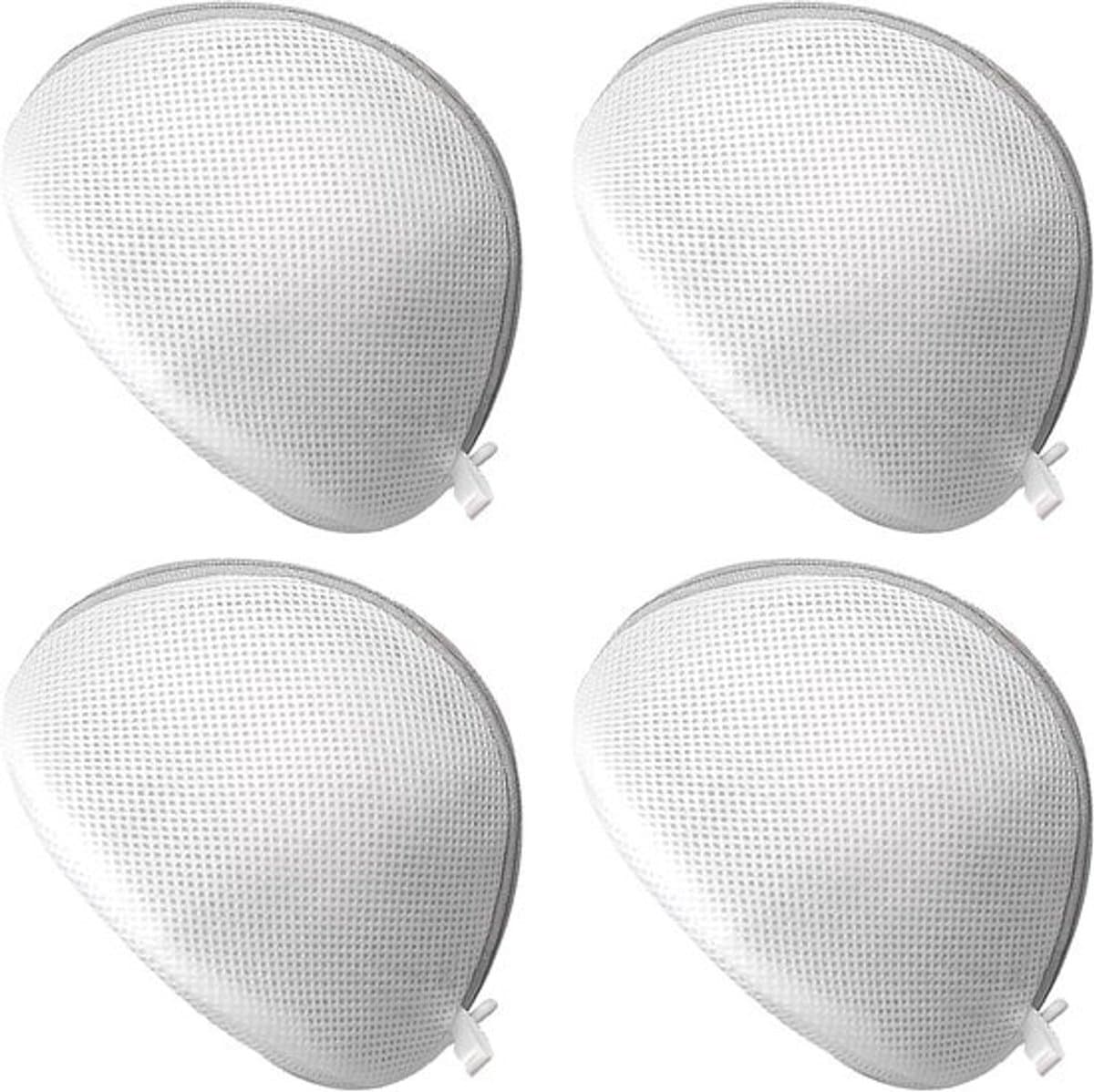 Ondersteunend wasnet voor bh's - 4-delige set voor de wasmachine - 19x17 cm voor delicate kleding en ondergoed — afbeelding 1