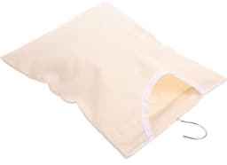 Wasknijper Opbergtas - Wasknijperhouder Hangzak - Wasknijpers Opbergen - 360 Graden Draaibare Haak - 32X27CM - Beige — thumbnail 1