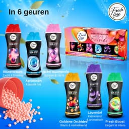 Fresh Line® - Wasverfrisser (3 pack) - April Fris - Wasparfum - Geurparels - 3 x 300 g — thumbnail 3