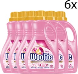 Woolite Wol & Zijde Wasmiddel met Keratine - 0,9 L x6 — thumbnail 1