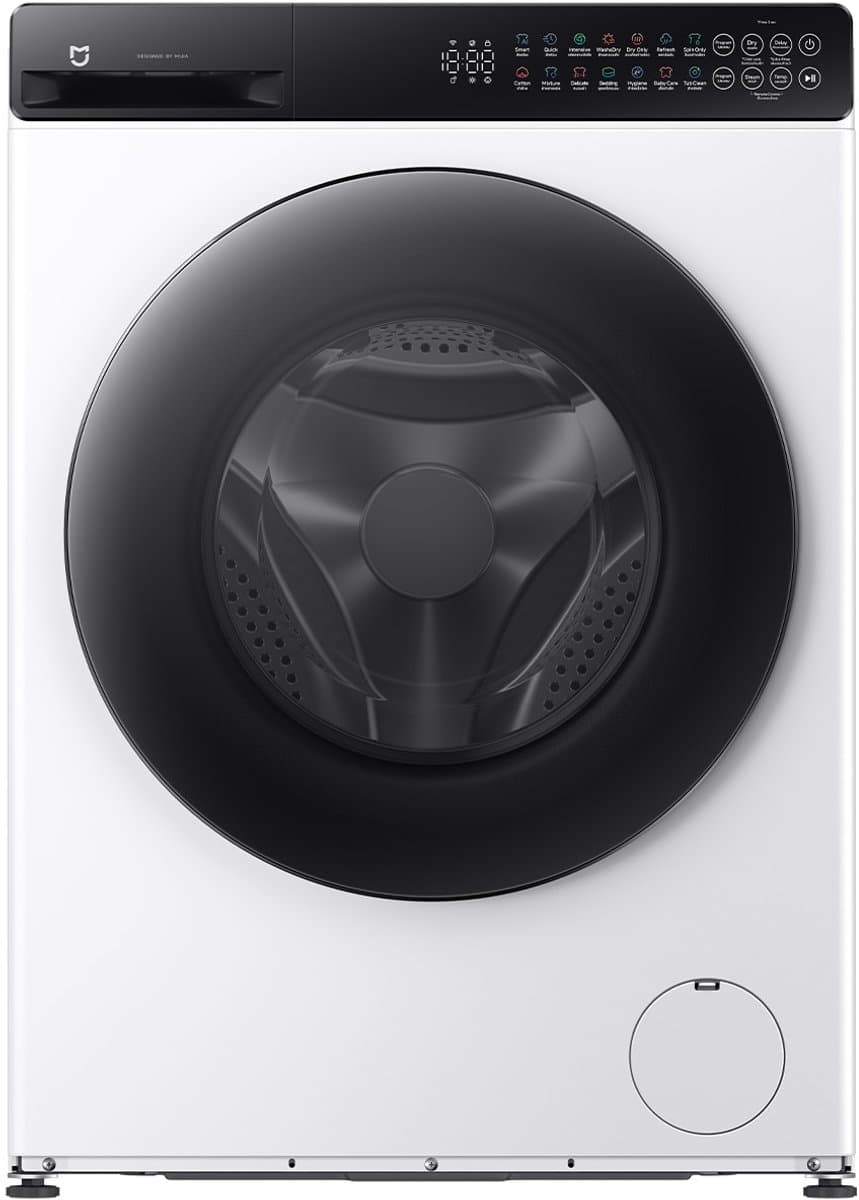 Xiaomi Mijia Front Load Washer Dryer Pro | Was-droogcombinatie | 9 kg | 1400 rpm | Direct Drive | AutoDose | Stoomfunctie | Wit | Energieklasse A/D — afbeelding 1