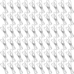 Duurzame roestvrije wasknijpers van Jhubers, 60 stukken - antislip — thumbnail 4