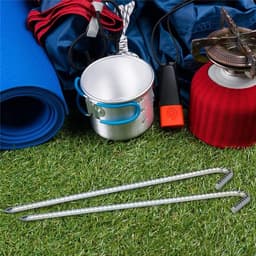 Grondanker en tentpinnen set van 6 stuks van 30 cm - Ideaal voor tuin, trampoline en schommel — thumbnail 4