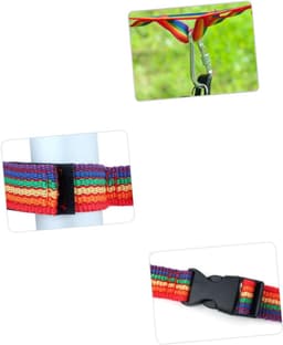Wandelende Waslijn - Camping Touw - Buiten Drogen - Dubbele Laag - 187 centimeter - Kleurrijk — thumbnail 5