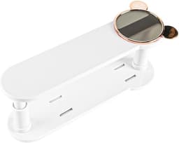 Dailygoods- Hangeropbergrek - Intrekbaar - Tweelaags - Muurbevestiging - Ruimtebesparend - Organisatieoplossing - Kledingrek — thumbnail 2