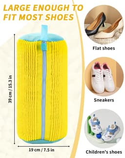 Omgoods - Waszak voor Schoenen Set van 2 voor de Wasmachine — thumbnail 3