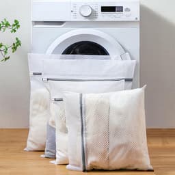 SnelShoppen - Set van 2 Wasnetten voor Wasmachine, Duurzame Waszakken met Rits, Reiswasnet voor Delicate Kleding, 40 x 50 cm — thumbnail 2