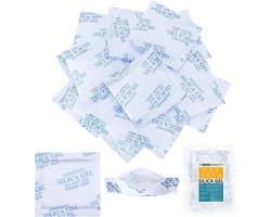 10 g x 80 stuks silicagel zakken, silicagel droogmiddel silicagel zak, vacuüm silicagel zakken voor elektronica, kleding, laden, schoenontvochtiger kastontvochtiger