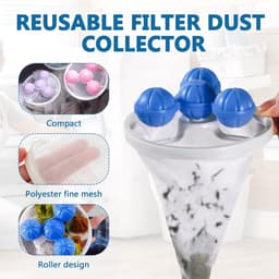Solidchoice - Herbruikbare Pluisvangers voor de Wasmachine, Set van 3 — thumbnail 3