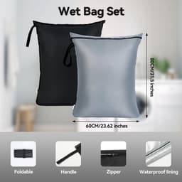 Solidchoice - Set van 2 Waterdichte Waszakken voor Wasmachine — thumbnail 4