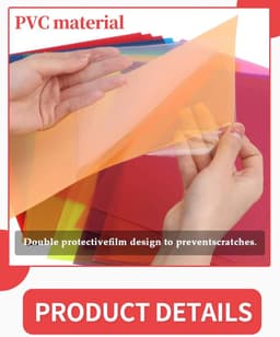 10 stuks kleurfolie licht kleurfilter gel kleurfilter transparant raamfolie kleurcorrectie hittebestendige folie voor led-studiolampen — thumbnail 5