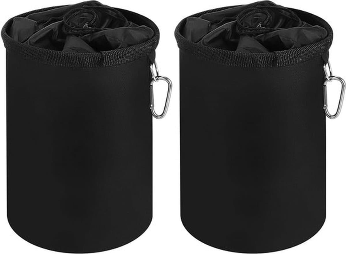 Wasknijperzakken 2 stuks waterdicht met haken 20 x 28 cm voor 150-200 wasknijpers — afbeelding 1