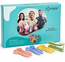 SnelShoppen - Sokkenclips voor Wasmachine en Droger [40 stuks] - Innovatieve Sokkenclips - Geen Nietzak - Nooit Meer Sokken Sorteren - Handige Accesso — thumbnail 4
