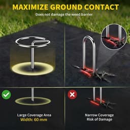 Grondankers Ø 4 mm voor worteldoek - Sterke en duurzame bevestiging voor tuinprojecten — thumbnail 4