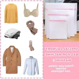 Set van 3 Wasnetten voor de Wasmachine - Ideaal voor Kleding, Sweaters en Sokken (30 x 40 cm) — thumbnail 5