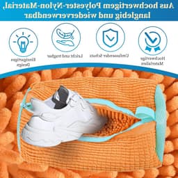 Waszak voor Schoenen, Geschikt voor de Wasmachine, Verkrijgbaar in Meerdere Kleuren, Ideaal voor Sneakers en Sportschoenen, Duurzaam en Handig met Rits — thumbnail 5