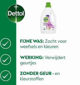 Dettol Toevoeging bij de was "Sensitive" 1,5L - 4 Stuks - Voordeelverpakking — thumbnail 4
