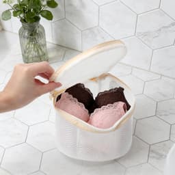 Set van 2 Premium Wasnetten voor Bh's en Ondergoed - Ideaal voor de Wasmachine, Beschermt Lingerie en Sokken met Rits — thumbnail 3