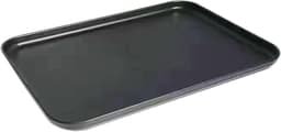 Verdikte Lekbak - Plantenopvangbak - Keuken Afwatering - Grote Capaciteit - 37x26x1.6cm - Zwart — thumbnail 1